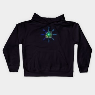 SNOWFLAKE FREEZE PORTAL BRIDGE 02 Kids Hoodie